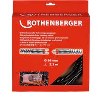 Rothenberger Spirale SMK, 16 mm x 2,3 m, âme en plastique, 1 pièce.