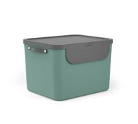 Rotho Albula Poubelle de tri sélectif 55 L Vert gui