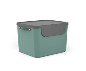 Rotho Albula Poubelle de tri sélectif 55 L Vert gui