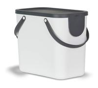 ROTHO ALBULA - SYSTÈME DE SÉPARATION DES DÉCHETS - 25L - POUR LA CUISINE - BLANC