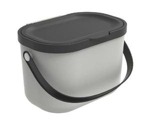 Rotho Bac à déchets biologiques 3.2 l ALBULA, Poubelle, Blanc
