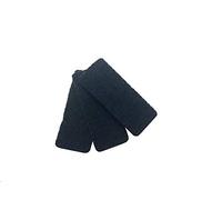 Rotho Bio Jeu de 3 filtres de rechange pour seau à compost avec filtre à charbon actif, Filtre à charbon actif, noir, (15.4 x 6.3 x 0.8 cm)