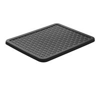 Rotho Country Couvercle en rotin pour la boîte de rangement Country A4, Plastique (PP) sans BPA, anthracite, A4 (37.5 x 28.5 x 1.5 cm)