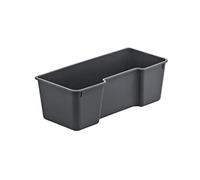Rotho Evo Utilisation avec un seul compartiment, plastique de qualité alimentaire (PP) sans BPA, anthracite, (36.5 x 16.6 x 12.2 cm)