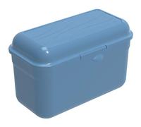 Rotho Fun boîte à lunch 1.75l avec fermeture à clic, Plastique (PP) sans BPA, bleu, 1.75l (19.5 x 10.5 x 12.5 cm)