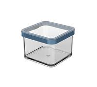 Rotho Loft Boite hermetique alimentaire 0,5 L Boite plastique transparente | Boite de rangement plastique, boite conservation alimentaire, couvercle bleu, transparente, noix et fromage, lave-vaisselle