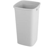 Rotho Modo Poubelle Cuisine 60 Litres Grand Bac Plastique Ouvert en PP Gris | Poubelle de cuisine, ouverture supérieure sans couvercle, accès direct, grande capacité de 60 L, base carrée 39 x 39 cm