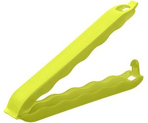 Rotho Onda Jeu de 10 clips de fermeture pour les grands sacs, Plastique (PP) sans BPA, vert, (14.0 x 11.5 x 1.5 cm)