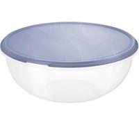 Rotho Rondo Boîte de Conservation Ronde pour réfrigérateur Bleu Horizon 6 l