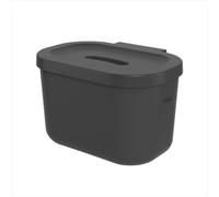 Rotho Salsa Poubelle bio 3,2 l avec seau à compost Decekl, dispositif de suspension intégré, plastique, 22,1 × 16,7 × 14,2 cm (L × l × H)
