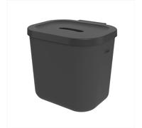 Rotho Salsa Poubelle bio avec couvercle et dispositif de suspension intégré 23,5 x 20,2 x 20,8 cm (L x l x h) 6 l
