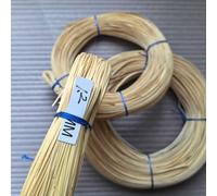 Rotin à Tresser, Rotin pour Cannage, 500g Rotin Naturel, Vannerie Matériel de Réparation pour Le Rotin, Canne de Réparation pour Chaise en Osier, Panier en Osier et Orojets de Bricolage(2-3mm,500g)
