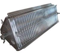 Panier de Rôtissoire - Kukoo - Triangulaire - Acier Inoxydable - 70 cm x 20 cm - Accessoire de Grill