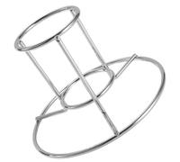 Rôtissoire Verticale en Acier Inoxydable à Volaille pour Barbecue | Support à Poulet pour Canette de Bière, Usage Extérieur, Cadre Stable, Argenté, Nettoyage Facile