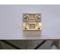 Roto NT verrouillage 2 FLG. en bois, dossier de Euro 20 mm, 9 V, écrou, Zinc (260452) ; 1 pièce