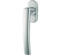 Roto Poignée de fenêtre Line argent naturel avec vis Tige carrée 7 x 37 mm