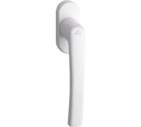 Roto Poignée de fenêtre Line blanc signalisation avec vis tige carrée 7 x 35 mm