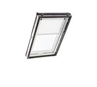 Roto Store occultant ZRV électrique Presque Complet - Rail de Guidage - Blanc - pour fenêtre de Toit - Série Designo R4/R7 et Classic 43/73 avec Taille 074/140-07/14 - Blanc