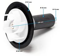 Rotor pré-assemblé pour pompe de piscine CPP-5000