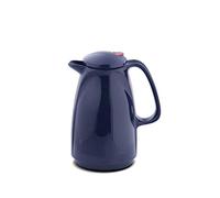 ROTPUNKT Carafe isotherme 225 Bella 0,5 l - Bouchon à vis à deux fonctions - Sans BPA - Boisson saine - Fabriqué en Allemagne - Maintien au chaud et au froid - Insert en verre - Bleu mystique