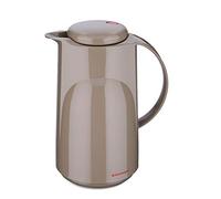 ROTPUNKT Carafe isotherme 300 Marla 1,0 l | Bouchon à visser à deux fonctions | Boisson saine sans BPA | Fabriqué en Allemagne | Chaud + froid | Insert en verre | Creamy Noisette