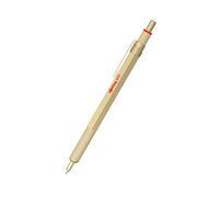 rOtring 600 stylo bille | pointe moyenne | encre noire | corps or | rechargeable
