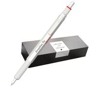 rOtring 600 stylos à bille, boîtier en métal, avec gravure individuelle, superbes stylos à bille, rétractables, personnalisables, idée cadeau pour hommes et femmes, perle