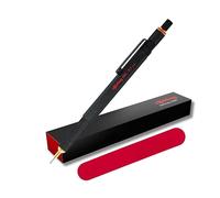 rOtring 800 Porte-mines 0,7 mm 1904446 Corps métal noir avec étui velours