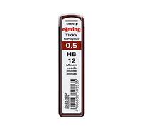 Rotring Etui de 12 mines Tikky Pour porte-mines 0,5 mm HB