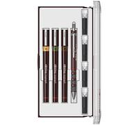 rOtring Isograph college Set de stylo technique Haute précision Noir
