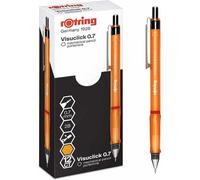 Rotring Lot De 12 Porte-Mines Visuclick 0,7 Mm, Orange