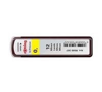 ROTRING Lot de 3 Etuis de 12 mines Tikky Pour porte-mines 0,35 mm HB