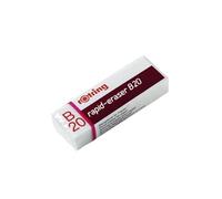 ROTRING Lot de 3 Gommes Rapid-Eraser B20 blanche