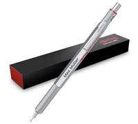 rOtring Lot de 600 porte-mines - Boîtier en métal - Avec gravure personnalisée - Porte-mine fine de qualité supérieure - Personnalisable - Idée cadeau pour homme et femme (argenté)