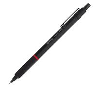 rOtring PRO Portemine mécanique rétractable | 0,7 mm | noir