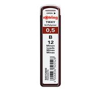 rOtring Recharges de mines fines Hi-Polymer pour porte-mines 0,50 mm, B