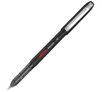 rOtring Stylo roller | Pointe fine (0,7 mm) pour une écriture fluide | Encre noire | 12 unités