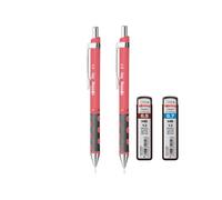 rOtring Tikky Ensemble porte-mines et mines 0,5 mm et 0,7 mm avec mines de rechange