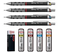ROtring Tikky Porte-mine, 4-teiliges Set, Noir , 1