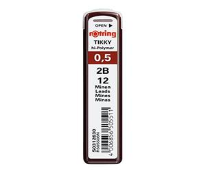 rOtring Tikky Recharges pour porte-mine0,5 mm2Blot de 10 étuis (120 mines)