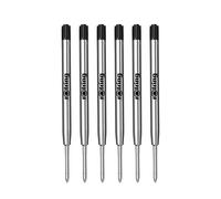 Rotring Tikky S0195390 Lot de 6 recharges pour stylo Noir (M)