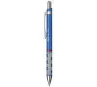 rOtring Tikky Stylo bille léger avec grip en caoutchouc, corps bleu Bleu G