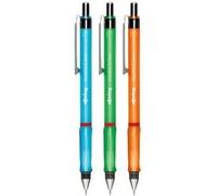 rOtring Visuclick Set de 3 Portes-mines, bleu, vert et orange + Mines 0.7mm Assortiment G