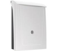Rottner Boîte aux Lettres Posta, Serrure à Cylindre avec 2 clés, Plastique, Largeur 250 x Hauteur 340 mm, matériel de Montage Inclus