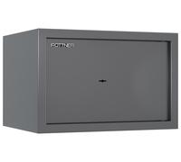 Rottner Praktik 30 S1, Min 15RU coffre-fort pour meuble métallique anthracite | Serrure à clé pour coffre-fort | 44 x 29 x 36 cm
