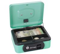 Rottner Pro Box One Caisse à monnaie turquoise avec fermeture à clé