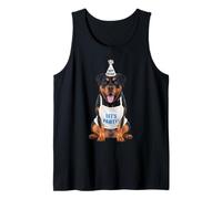Rottweiler Let's Pawty Fête d'anniversaire pour Amoureux des Chiens Débardeur