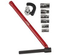 Virax Rou robinet 261470 avec mâchoire et 6 embouts