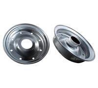 Roue 3.00D-8 ET0 Siège de roulement à billes NL100 Gris acier