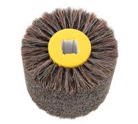Roue à Brosses de Polissage en Crin pour Finition de Meubles | Brosse Touret Polir Polyvalente, Compatible Bois et Pâtes Abrasives, Accessoire Portable pour Rénovation Domestique